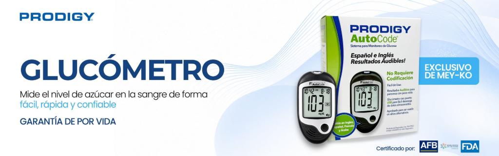 Glucómetro Prodigy