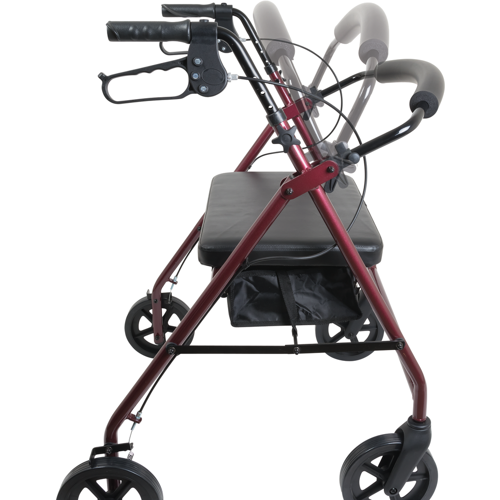 ANDADOR BARIATRICO CON ASIENTO Y RUEDAS - ProBasics™