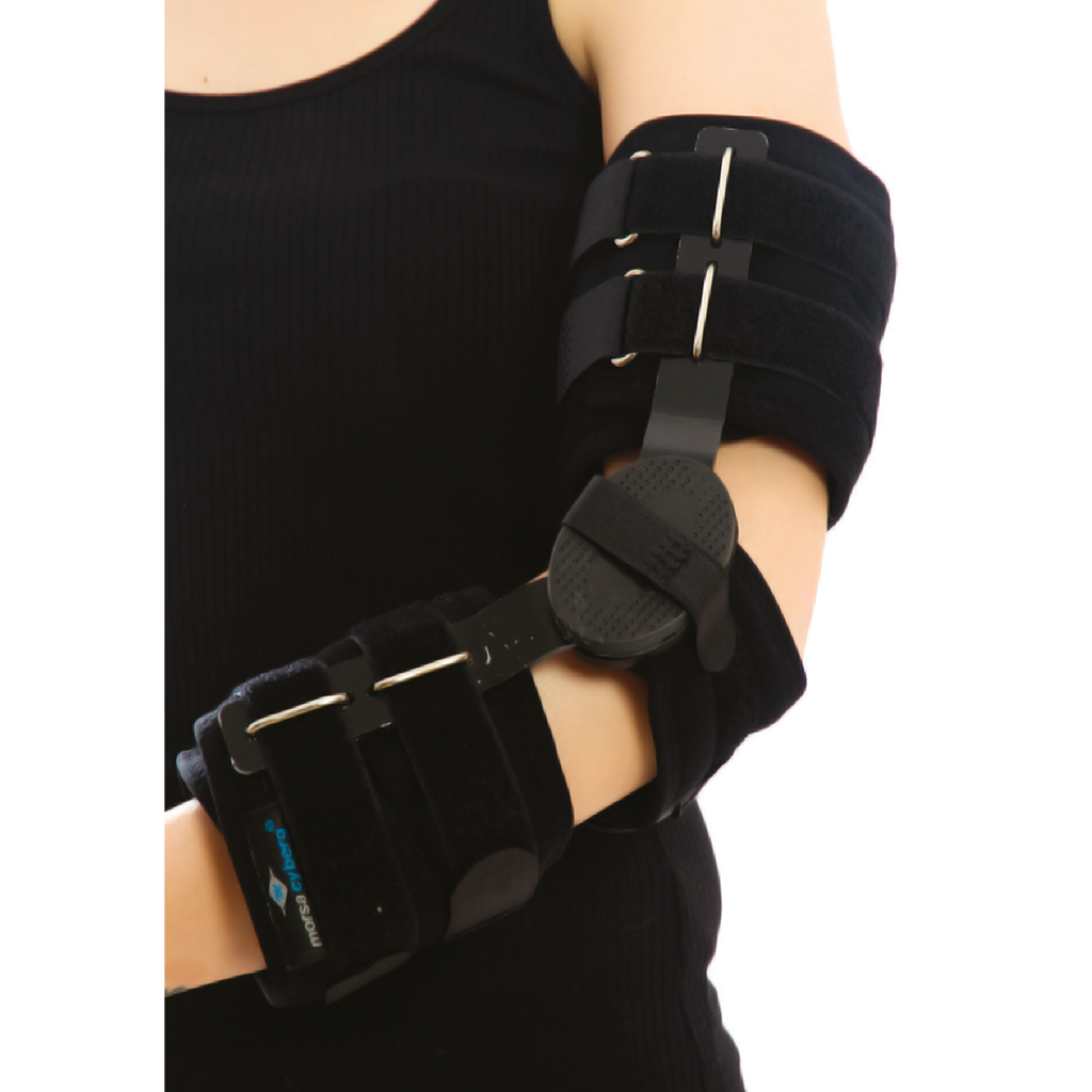 ORTESIS CON BLOQUEO PARA CODO OrthoCy - Morsa Cyberg