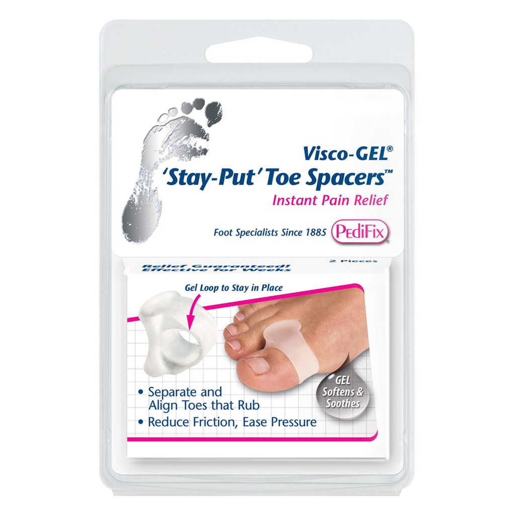 SEPARADOR DE DEDO CON ANILLO Visco-GEL® Stay-Put™ - PediFix®