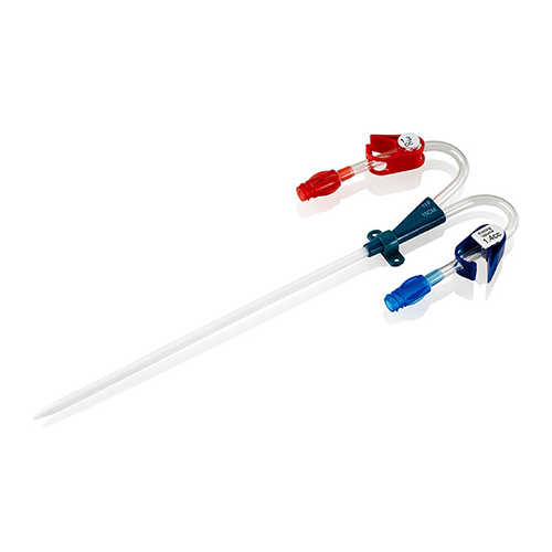 CATETER DOBLE LUMEN PRECURVADO PARA DIALISIS - medKo