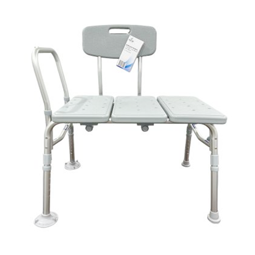 SILLA DE TRANSFERENCIA PARA BAÑO CON RESPALDAR - Blue Jay®
