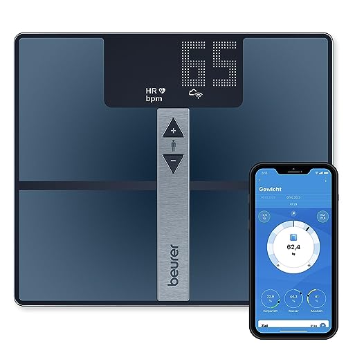 BALANZA DIGITAL PARA DIAGNOSTICO CON MEDICION DE GRASA, ANASILISIS CORPORAL Y WIFI - Beurer™
