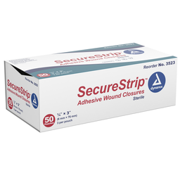 [3523] TIRAS PARA CERRAR HERIDAS SecureStrip™ - Dynarex®