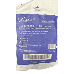 [19018] ESPONJA DE GASA PARA LAPAROSCOPIA - ViaMed®