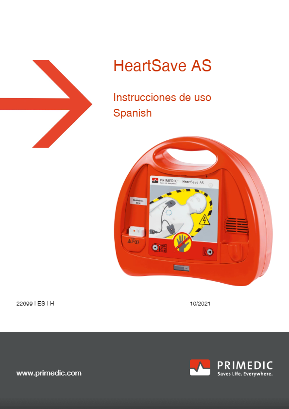 Manual del Usuario | HeartSave AS | Meyko